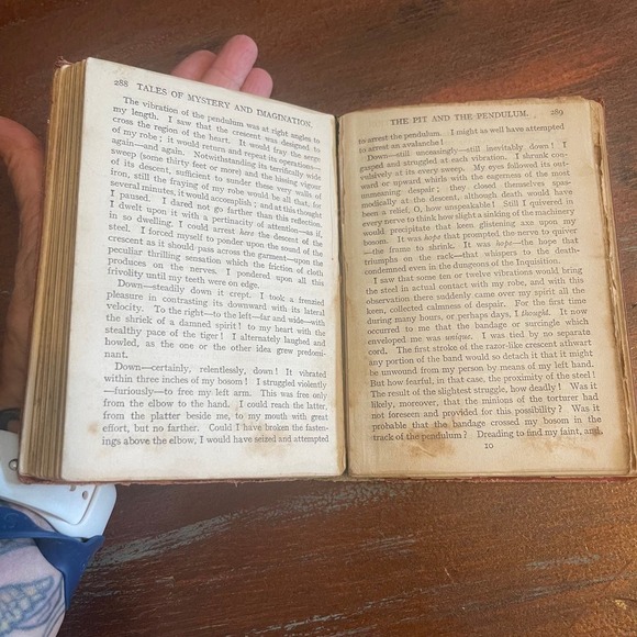 Vintage Book "Tales of Mystery and Imagination" by Edgar Allan Poe - Picture 8 of 8